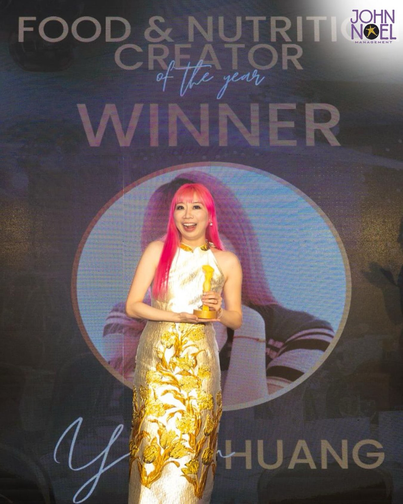 Congratulations to our wonderful @yinrun_hello for winning Food & Nutrition Creator or the Year at the National Influencer awards 2026!! 🩷🍽️